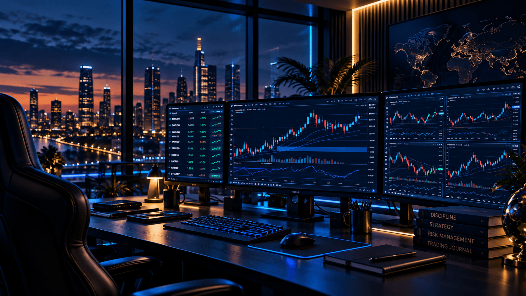 FX TRADE - profesjonalne stanowisko tradingowe